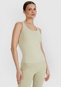 Top treningowy zielony 4F 4FWSS25TFSLF428-42S