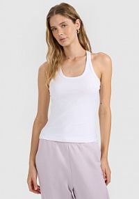 Top treningowy biały 4F 4FWMM00TSLEF124-10S