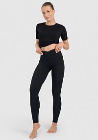 Legginsy czarne 4F damskie 4FWAW25TFTIF369-20S