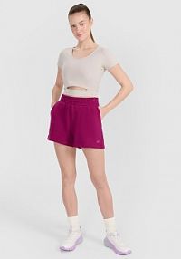 Szorty sportowe fioletowe 4F 4FWMM00TSHOF704-51S