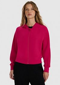 Bluza rozpinana różowa 4F damska 4FWAW25TSWSF1835-54S