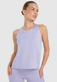 Top treningowy niebieski 4F 4FWAW25TFSLF572-34S