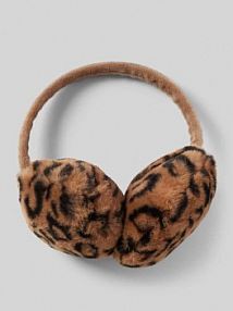 Włochate nauszniki model JEANEL Pieces brązowe EAN 17152456