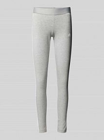 Legginsy z detalami z logo adidas Sportswear szare damskie EAN GV6017