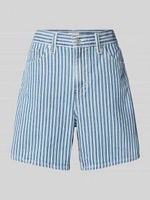 Szorty jeansowe o kroju high baggy fit z 5 kieszeniami model MISCHA Levis niebieskie EAN A93110012