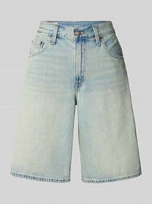 Szorty jeansowe o kroju baggy fit z 5 kieszeniami Levis niebieskie EAN MJ0002