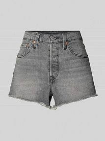 Szorty jeansowe z efektem znoszenia model 501 ORIGINAL SHORT Levis szare EAN 563270405
