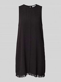 Sukienka mini z frędzlami model LEILANI Noisy May czarna EAN 27033017