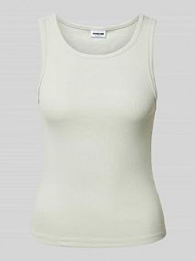 Top z prążkowanymi wykończeniami Noisy May szary damski EAN 27033135