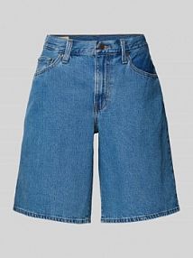 Szorty jeansowe o kroju baggy fit z 5 kieszeniami model FOOLISH Levis niebieskie EAN MJ0001