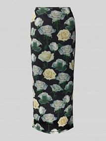 Długa spódnica z elastycznym pasem model Sofia EDITED czarna EAN EDT7930005