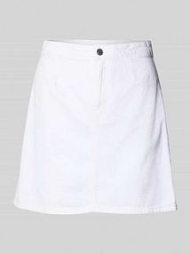 Spódnica jeansowa z zapięciem na guzik Calvin Klein Jeans biała EAN J20J225194