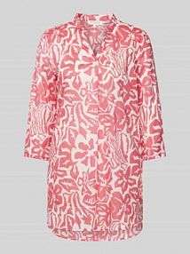 Tunika o kroju regular fit z rękawem o dł. 3/4 Christian Berg Woman różowa EAN 567908762