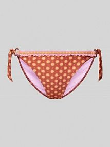 Figi bikini z bocznym wiązaniem model DASIA SOLARBAY banana moon brązowe EAN DASIA SOLARBAY