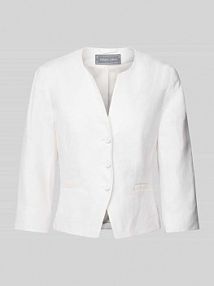 Żakiet z kieszeniami z wypustką WHITE LABEL biały EAN 937512-9269