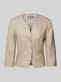Żakiet z kieszeniami z wypustką WHITE LABEL beżowy EAN 937512-9269