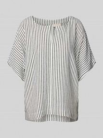 Bluzka z dekoltem w serek model Lavisco FREE/QUENT niebieska damska EAN 205596