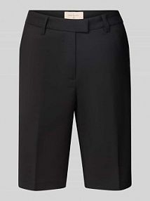 Szorty o kroju regular fit z wpuszczanymi kieszeniami model Isabella FREE/QUENT czarne damskie EAN 118886