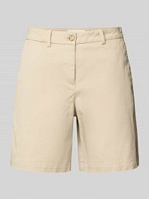 Bermudy z wpuszczanymi kieszeniami w stylu francuskim Gant beżowe damskie EAN 4020119