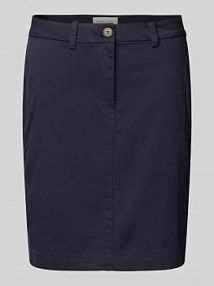 Spódnica mini z wpuszczanymi kieszeniami w stylu francuskim Gant granatowa EAN 4400174