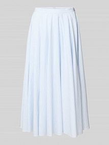 Spódnica midi z wpuszczanymi kieszeniami Gant niebieska EAN 4400165