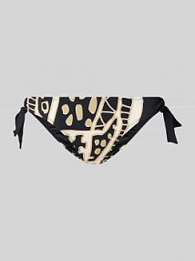Figi bikini z bocznym wiązaniem model BUHRN Barts czarne EAN 4240
