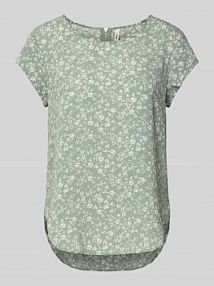 Top bluzkowy o kroju relaxed fit z efektem krepy model 'VIC' Only damski EAN 15161116