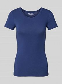 Góra od piżamy z wyhaftowanym logo Polo Ralph Lauren niebieska damska EAN 4P0486