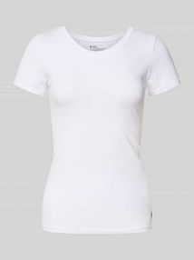 Góra od piżamy z wyhaftowanym logo Polo Ralph Lauren biała damska EAN 4P0486