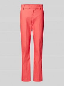 Spodnie materiałowe o kroju slim fit z wpuszczanymi kieszeniami model ELLEN MOS MOSH różowe damskie EAN 142560