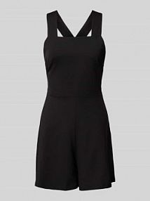 Kombinezon z prostokątnym dekoltem model Alessia EDITED czarny EAN EDT4105002