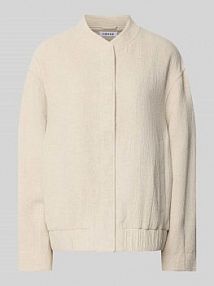 Kurtka z krytą listwą guzikową model Malia EDITED beżowa damska EAN EDT9076001