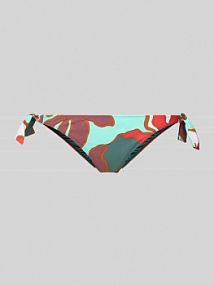 Figi bikini z bocznymi wiązaniami model BUNBE CHEEKY BUM Barts czerwone EAN 4270