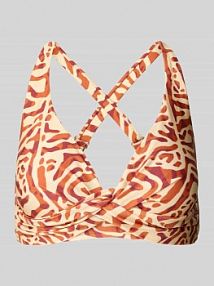 Top bikini z wiązanym detalem model NUNBA Barts beżowy EAN 5144