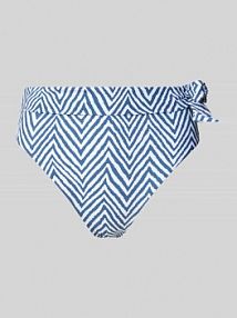 Figi bikini z wysokim stanem i bocznym wiązaniem model YANKUN Barts niebieskie EAN 5174