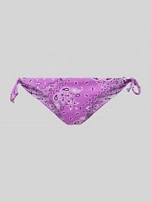 Figi bikini z bocznym wiązaniem model LINA banana moon fioletowe EAN BENITA LINA