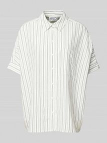 Bluzka o kroju relaxed fit z rękawem 1/2 JAKE*S STUDIO WOMAN biała damska EAN 74968100359