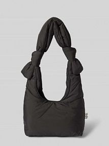 Torebka z wiązanymi detalami model BIWA Lefrik czarna EAN BIWA MINI