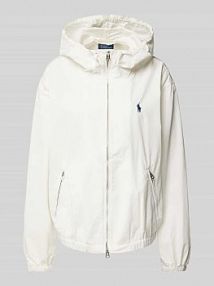 Kurtka z wyhaftowanym logo Polo Ralph Lauren biała damska EAN 211963166