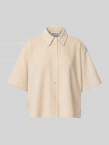 Bluzka koszulowa z listwą guzikową JAKE*S STUDIO WOMAN beżowa damska EAN 74968100375