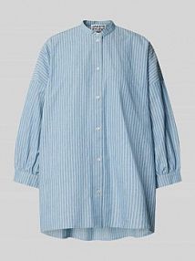 Bluzka o kroju relaxed fit ze stójką JAKE*S STUDIO WOMAN niebieska damska EAN 74967900373