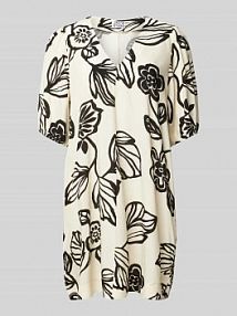 Sukienka mini z dekoltem w serek JAKE*S STUDIO WOMAN biała EAN 74960700384