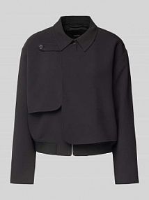 Żakiet z wykładanym kołnierzem model Necilia someday czarny EAN 10376212843321