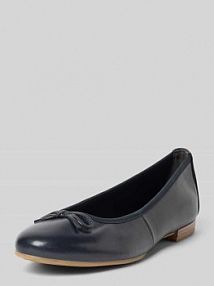 Baleriny z ozdobną kokardą tamaris granatowe EAN 1-22116-41