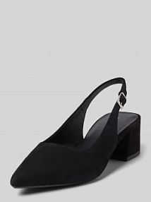 Czółenka na słupku model Marta Vagabond czarne EAN 5928-140