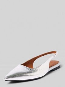 Czółenka ze sprzączką model Hermine Vagabond srebrne EAN 5733-183