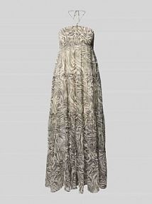 Długa sukienka z efektem stopniowania model FAIRY Noisy May biała EAN 27033803