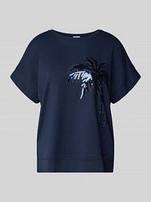 Bluza z rękawem 1/2 milano italy granatowa damska EAN 52-5281-8735