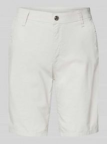 Bermudy o kroju regular fit z lamowanymi kieszeniami z tyłu MAC szare damskie EAN 418306900