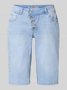 Szorty jeansowe o kroju regular fit z 5 kieszeniami model Malibu Buena Vista niebieskie EAN 888-B5025